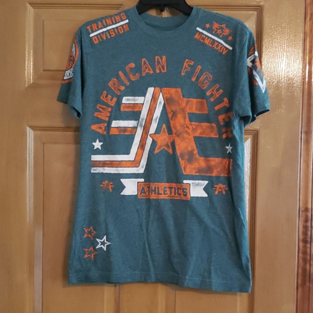 American fighter men's tshirt